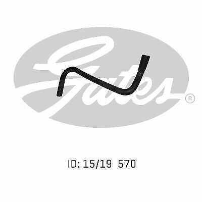 Heater Hose GATES 02-0976 for HOLDEN GEMINI TD TF TE TG 1.6L RWD PETROL