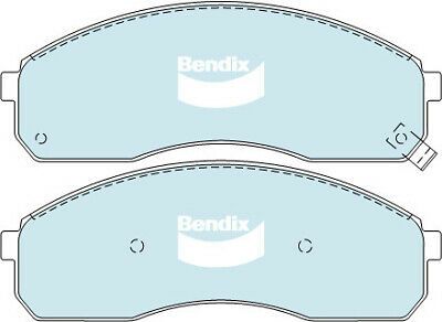 Brake Disc Pad Set Front Bendix DB1489 HD For KIA CARNIVAL PREGIO