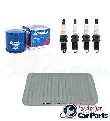 SERVICE KIT acdelco suits Mazda 2 DY 1.5l 2002-2007 OIL AIR FILTER SPARK PLUGS