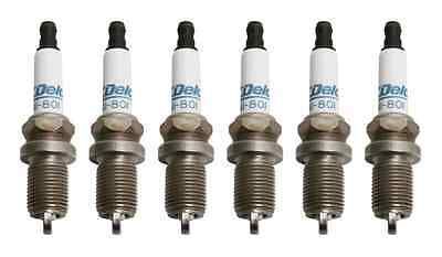 SPARK PLUGS suits FORD FALCON BA DOUBLE PLATINUM Genuine acdelco 160000KM