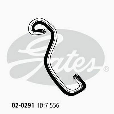 Heater Hose GATES 02-0291 for SUZUKI SWIFT AA EA MA 1L 37kW-993cc-3cyl-FWD-Petro