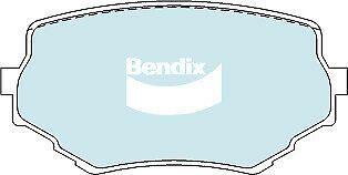 Brake Disc Pad Set Front Bendix DB1312 4WD For SUZUKI GRAND VITARA