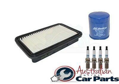 OIL, AIR FILTER SPARK PLUG SUZUKI SWIFT 1.5L 2004-11 SERVICE KIT GENUINE ACDELCO
