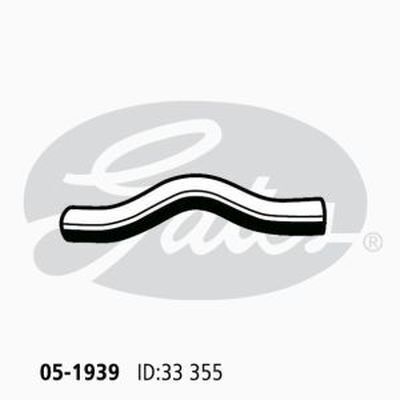 Upper Radiator Hose Gates 05-1939 for NISSAN X-TRAIL T30 2.5L 2001-2006 PETROL