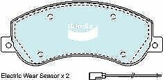 Brake Disc Pad Set Front Bendix DB1915 HD For FORD VW TRANSIT AMAROK VM S1B
