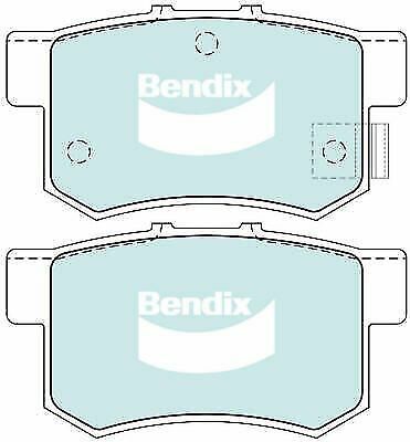 Brake Disc Pad Set Rear Bendix DB1265 HD For HONDA Accord CR-Z Insight S2000