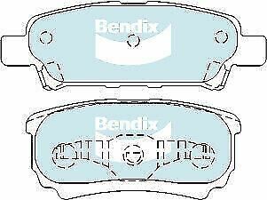 Brake Disc Pad Set Rear Bendix DB1686 HD For CHRYSLER DODGE MITSUBISHI