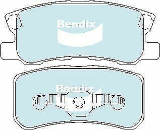 Brake Disc Pad Set Rear Bendix DB1464 4WD For DODGE JEEP MITSUBISHI LANCER OUTL…