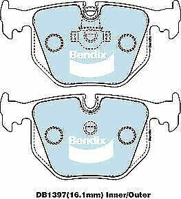 Brake Disc Pad Set Rear Bendix DB1397 4WD For BMW LAND ROVER RANGE ROVER