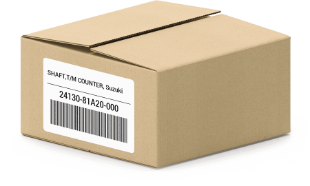 Shaft T/M Counter 24130-81A20 for Suzuki