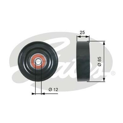 DriveAlign Tensioner Pulley Gates 36087 For NISSAN