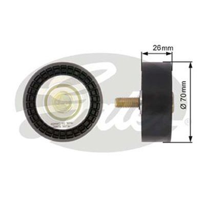 Pulley Gates 36296 for BMW 1 BMW X1 BMW 3 BMW X3 2.0L Petrol