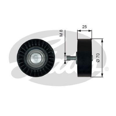 Pulley Gates 36768 for Ford Kuga TF Focus LZ Volvo S60 V60 V40 1.6L