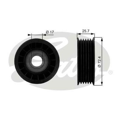 Drive Belt Idler Pulley Gates 38008 For CHEVROLET FORD HOLDEN PONTIAC SUZUKI