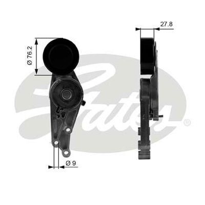 Tensioner Gates 38207