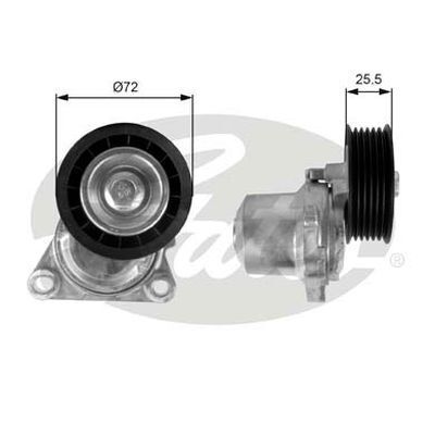 Drive Tensioner Unit Gates 38408 For FORD Escape Fiesta MAZDA 3 6 MPV MX-5 Tribute