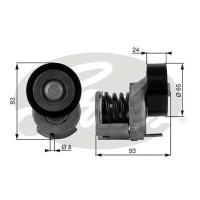 DriveAlign Tensioner Unit Gates 38439 For AUDI SKODA VW