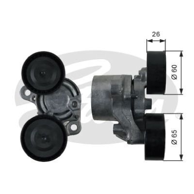 Tensioner Gates 39199
