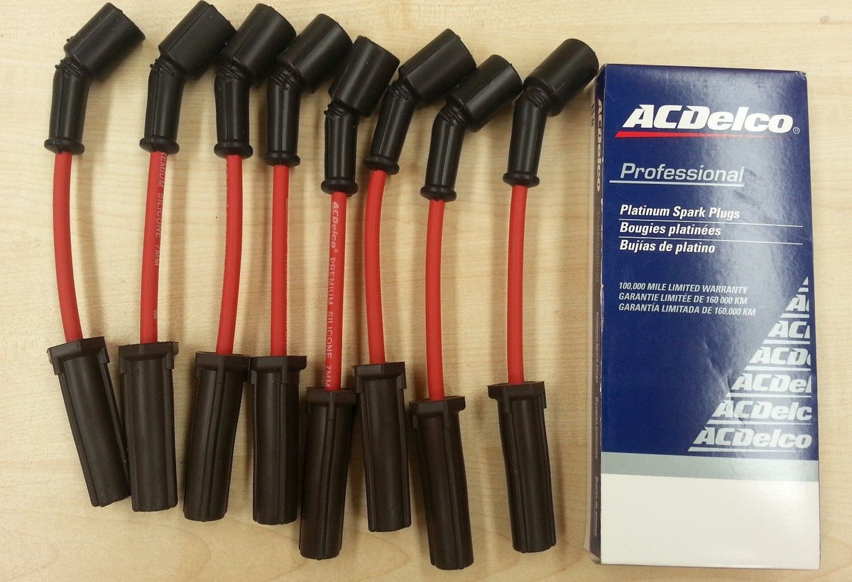 V8 Double PLATINUM SPARK PLUGS & LEADS Suitable for Commodore VT VX VY VZ LS1 LS2