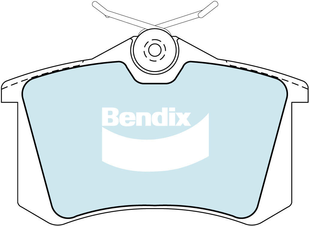 Bendix DB1192 General CT Disc Pad Set