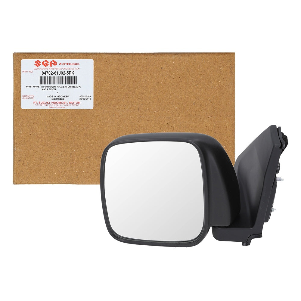Mirror Outer Rear View Lh (Black) 84702-61J02-5PK for Suzuki