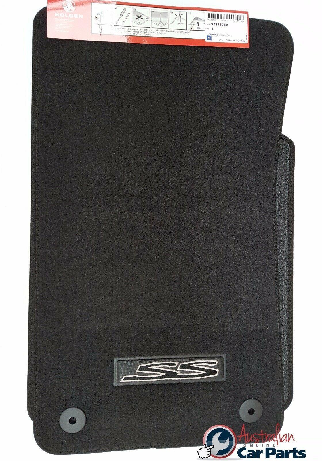 Floor Mats Blacks Ute 2007-2013 for Commodore VE SS GENUINE NEW