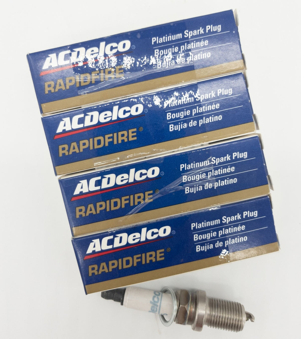 Spark Plugs set of 4 AC5 Platinum Acdelco for Barina Astra Viva Nissan Terrano Daewoo