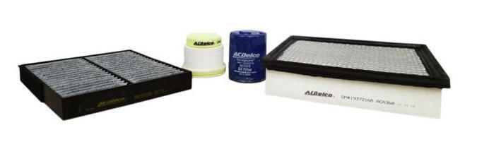 Service Filter Kit Acdelco for Mitsubishi Triton MQ MR 2.4L Diesel ACK11