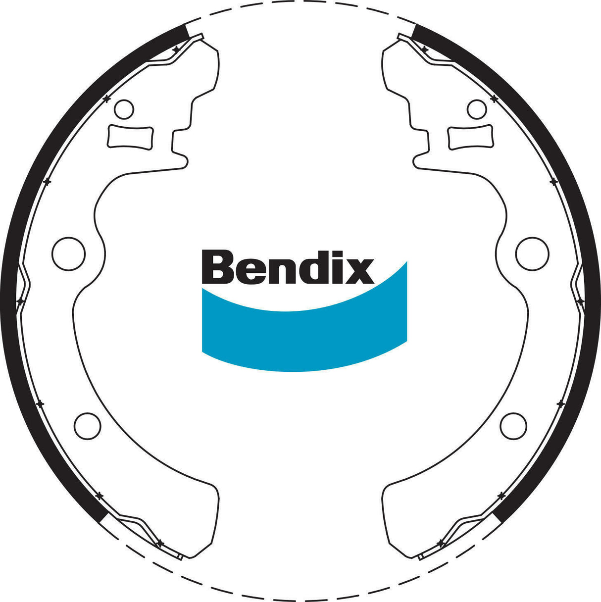 Bendix BS1649 Brake Shoe Set