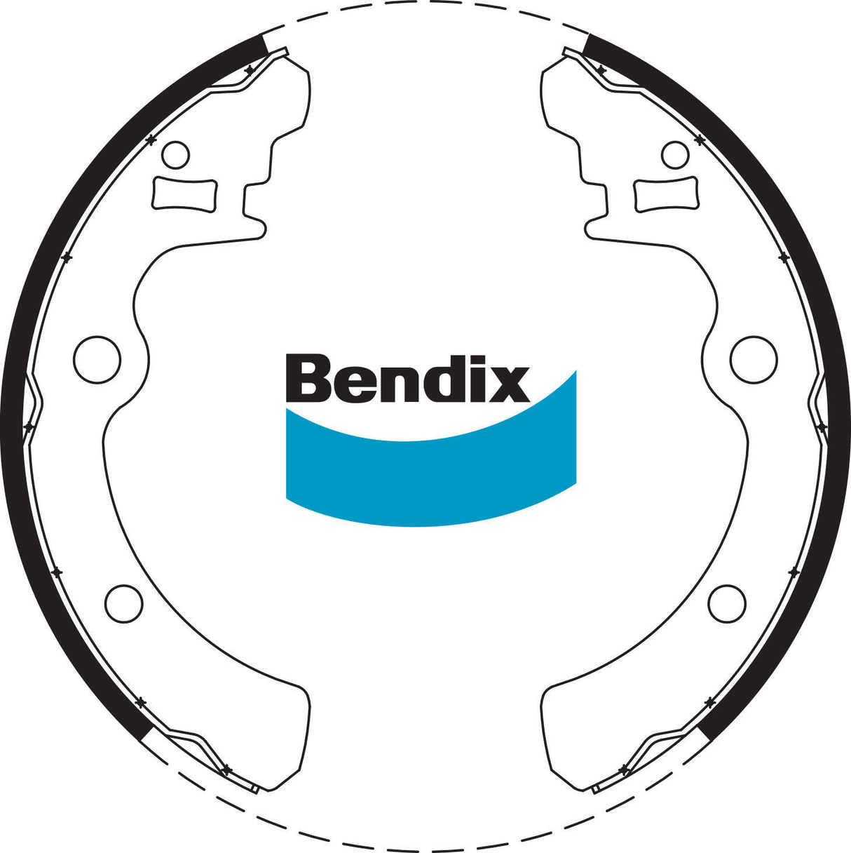 Bendix BS1649 Brake Shoe Set