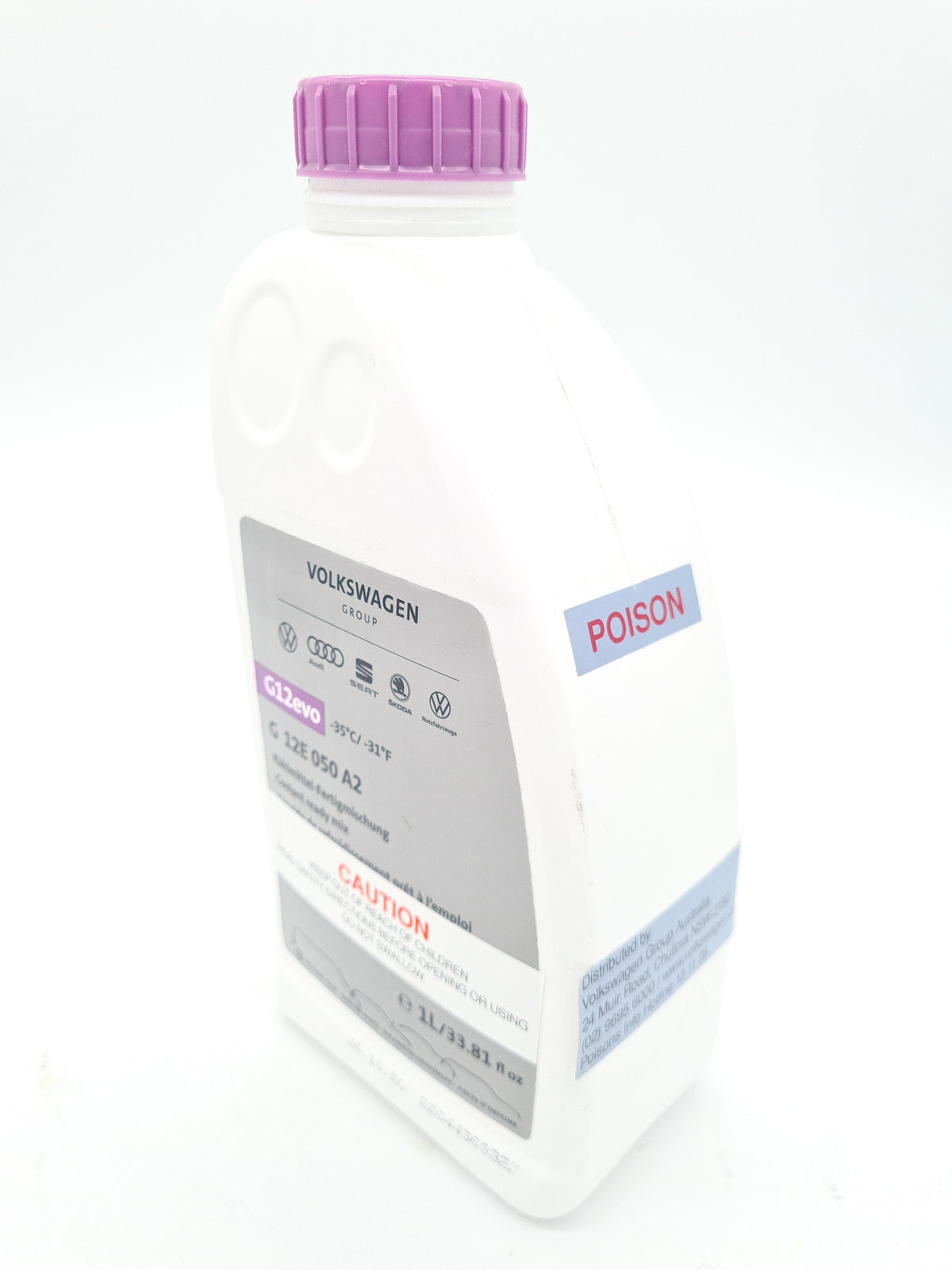 Coolant Genuine 1.0l VW G12E050A2 Volkswagen Audi Skoda Seat