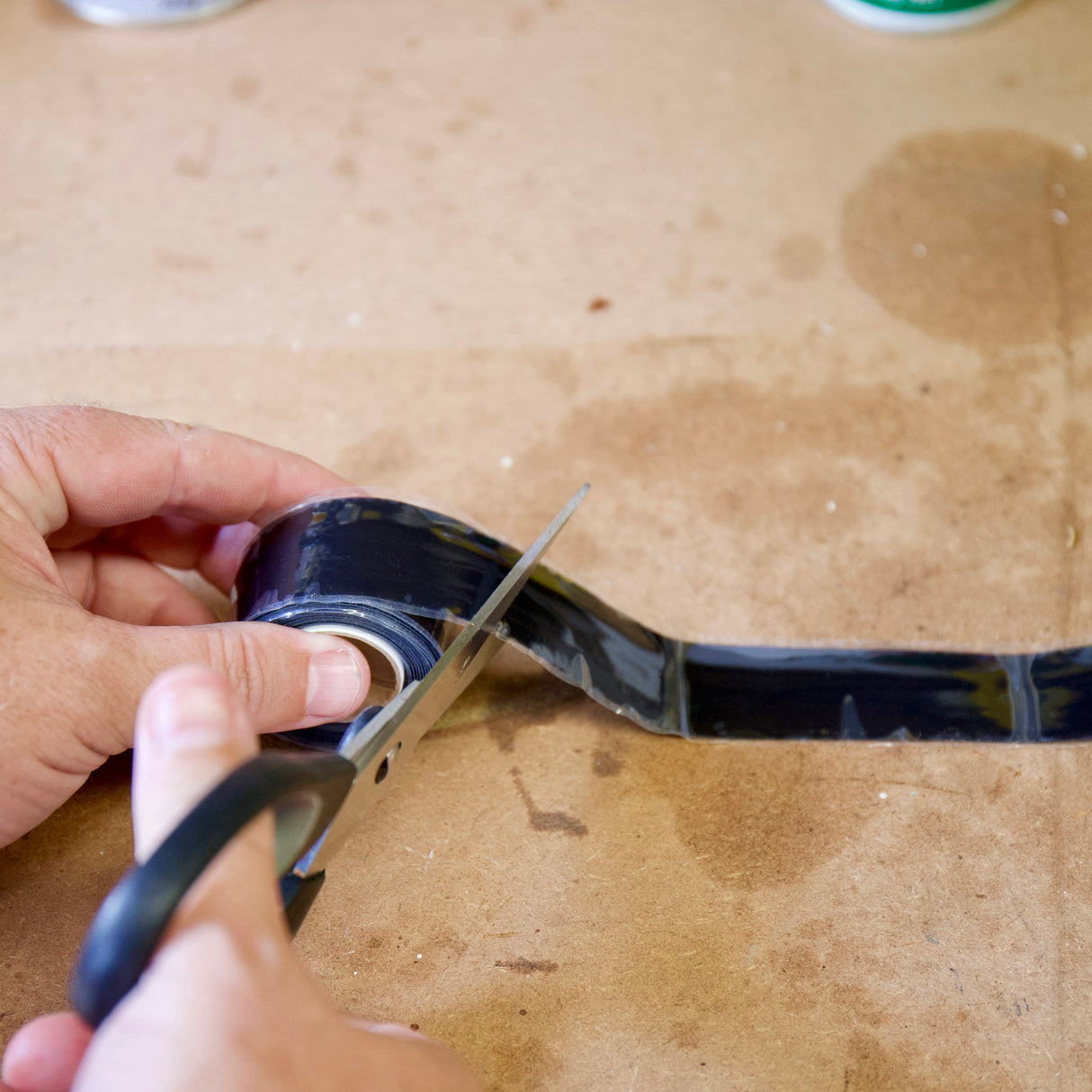 Supatape Transparent forms a non-conductive, air & water tight insulating seal. 3.8cm x 11m