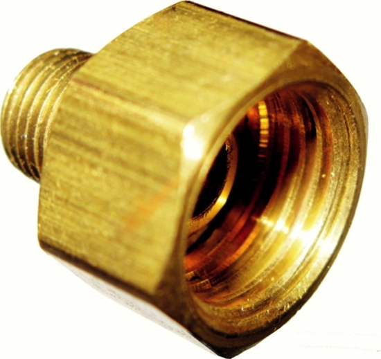 Inverted Flare Fitting (3/8" x 1/8" NPT) T&E Tools 12225