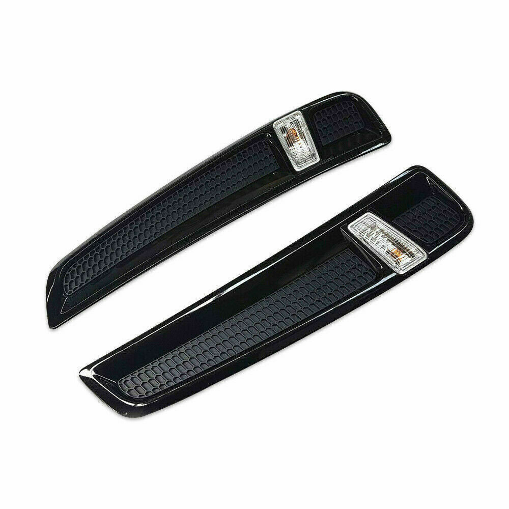 BLACK FENDER VENTS & FLASHER LAMPS suitable for Holden COMMODORE VF NEW GENUINE PAIR 92273265