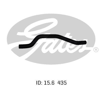 Heater Hose Gates 02-0119 For MAZDA 626, GE, 2.5 24V 01/92-04/97 121kW-2497cc-6cyl-FWD-Petrol