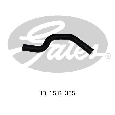 Heater Hose Gates 02-0124 For MAZDA 626 MX-6 TELSTAR Petrol GD 2.2L