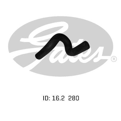Gates Heater Hose 02-0128 for FORD LASER METEOR 1985-1994 Petrol
