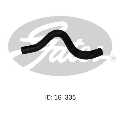 Gates Heater Hose 02-0133 for FORD LASER KH 1991-1994 1.8L Petrol