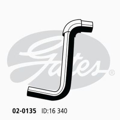 Heater Hose Gates 02-0135 suitable for FORD LASER KF KH 1.8L MAZDA 323 BA BG 1.8L