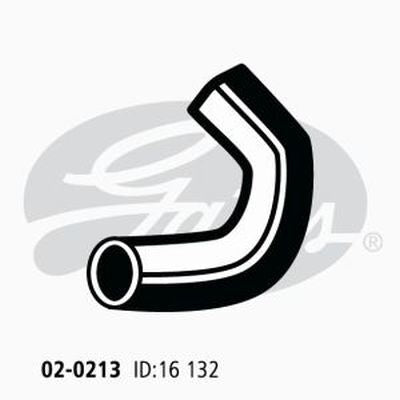 Heater Hose GATES 02-0213 for SUBARU LEONE 1992-94 1.8L 4 Cyl. 8v SOHC CARB