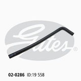 Heater Hose Gates 02-0286 for MAZDA 929 HD HE 3L RWD PETROL