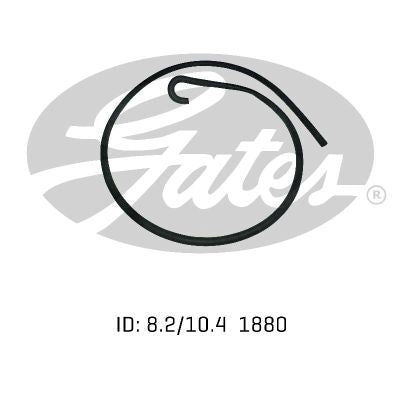 Heater Hose GATES 02-0384 for FORD FALCON XG 4L 03/93-03/96 RWD PETROL