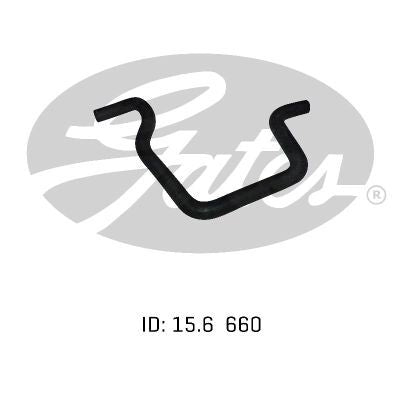 Gates Heater Hose 02-0401 for FORD AUSTRALIA LASER 1990-1991 Petrol KF 1.8L