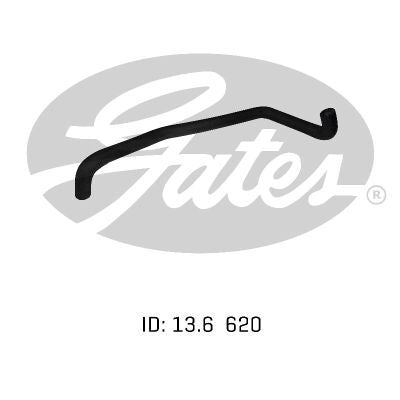Heater Hose GATES 02-0413 for HSV COMMODORE VN 5L V8 03/90-07/91 RWD PETROL