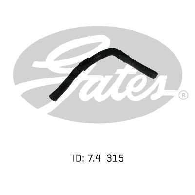 Gates Upper Heater Hose 02-0438 for HOLDEN JACKAROO 1988-1992 Petrol UBS 2.6L