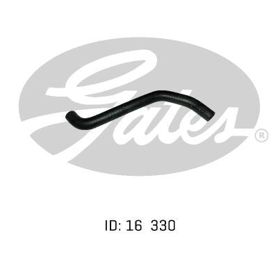 Gates Heater Hose 02-0525 for HOLDEN RODEO 1990-2003 Diesel TF 2.8L