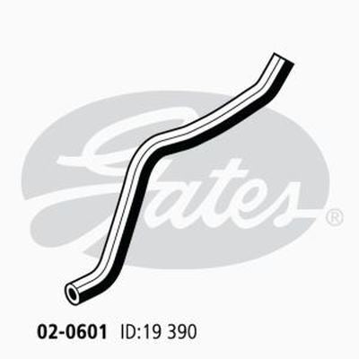 Heater Hose GATES 02-0601 for NISSAN MAXIMA A32 3L Petrol