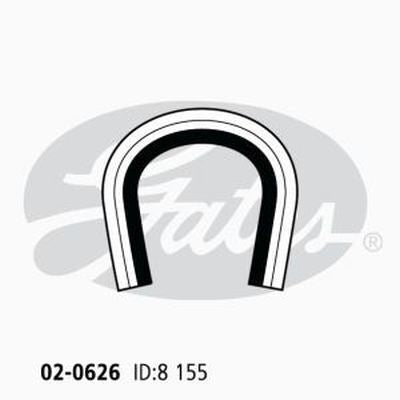 Heater Hose GATES 02-0626 for NISSAN MAXIMA A32 1995-1999 3L Petrol