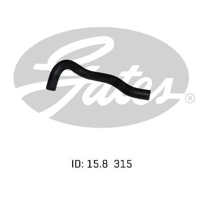 Heater Hose GATES 02-0640 for MITSUBISHI PAJERO 1991-1993 2.6L Petrol