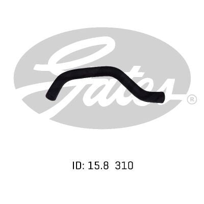 Gates Heater Hose 02-0645 for Toyota Landcruiser 1985-1992 4L Petrol